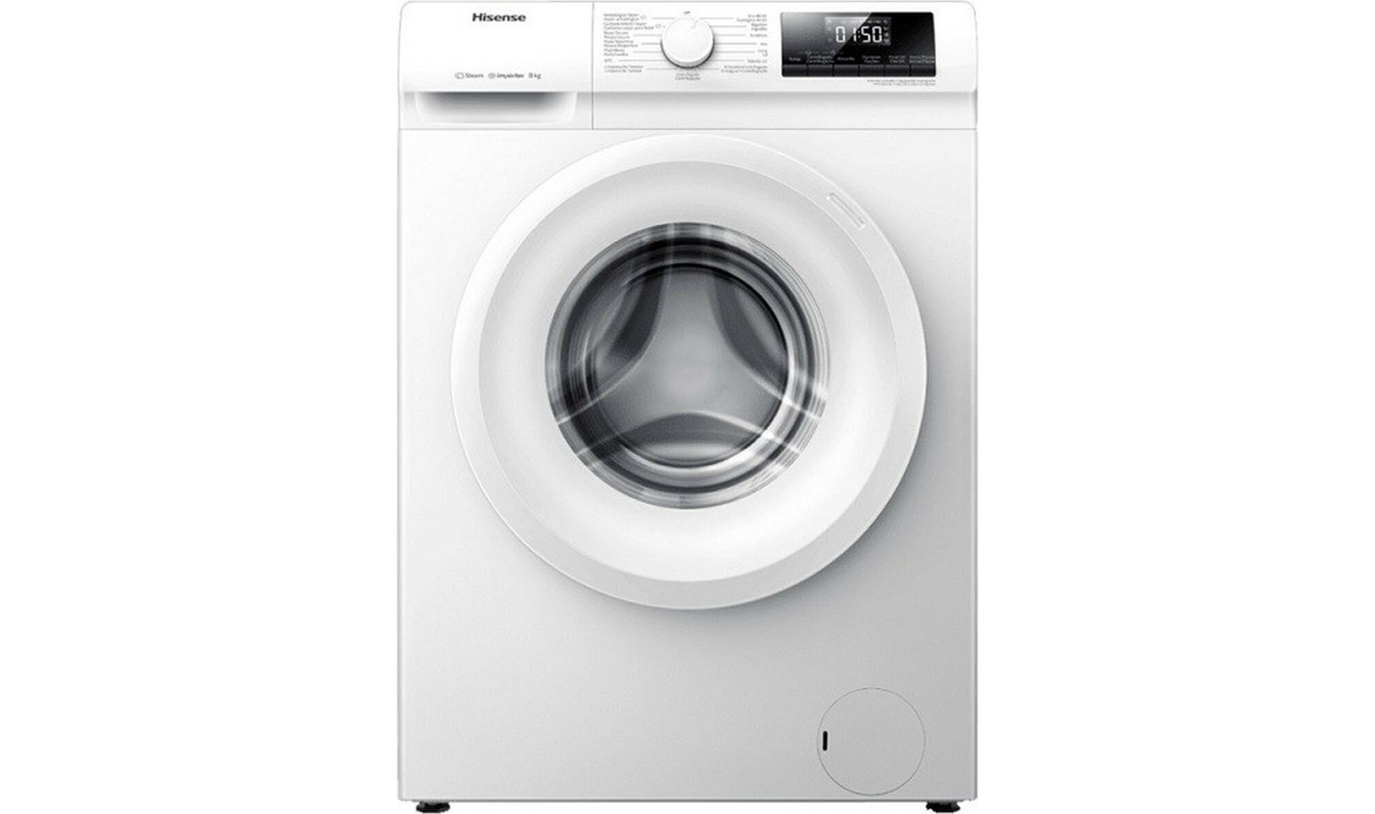 Hisense WFQP801419VM Πλυντήριο Ρούχων 8kg 1400 Στροφών