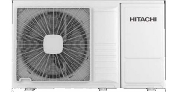 Hitachi Yutaki AIR2H2O 400 Αντλία Θερμότητας 8kW Μονοφασική 60°C Monoblock