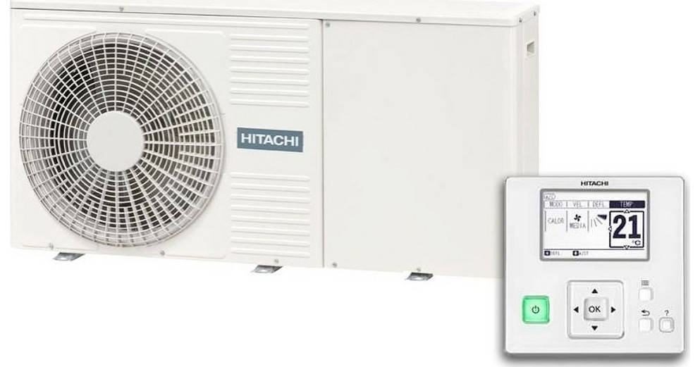 Hitachi Yutaki M-RASM-2VRE Αντλία Θερμότητας 4.3kW Μονοφασική Split