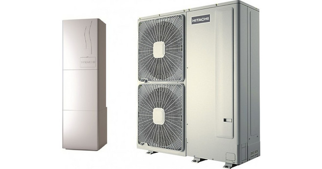 Hitachi Yutaki RWH-4.0VNFE/RAS-4WHVNPE Αντλία Θερμότητας 11kW Μονοφασική Split