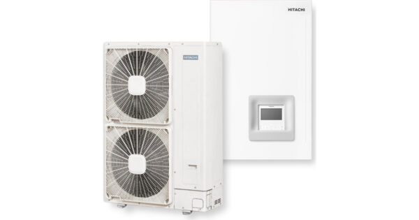 Hitachi Yutaki S- RWM-10.0N1E/RAS-10WHNPE Αντλία Θερμότητας 24kW Τριφασική Split