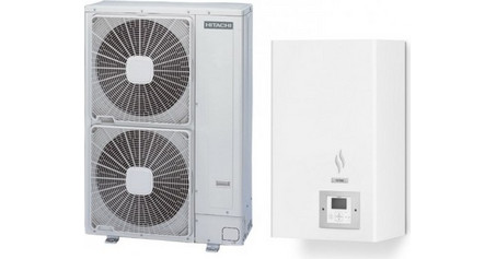 Hitachi Yutaki S- RWM-2.5NRE/RAS-2.5WHVRP Αντλία Θερμότητας 6kW Μονοφασική Split