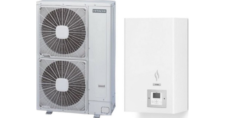 Hitachi Yutaki S- RWM-4.0N1E/RAS-4WHNPE Αντλία Θερμότητας 11kW Τριφασική Split