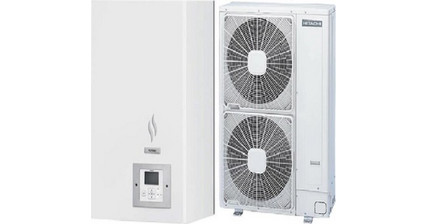 Hitachi Yutaki-S RWM-4.0N1E/RAS-4WHVPE Αντλία Θερμότητας 11kW Μονοφασική Split