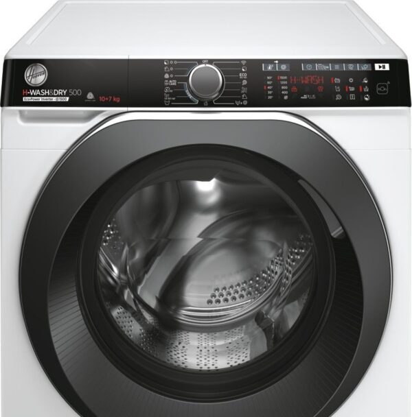 Hoover H-Wash&DRY 500 HDP 5107AMBC/1-S Πλυντήριο Στεγνωτήριο Ρούχων 10kg Ατμού 1500 Στροφές