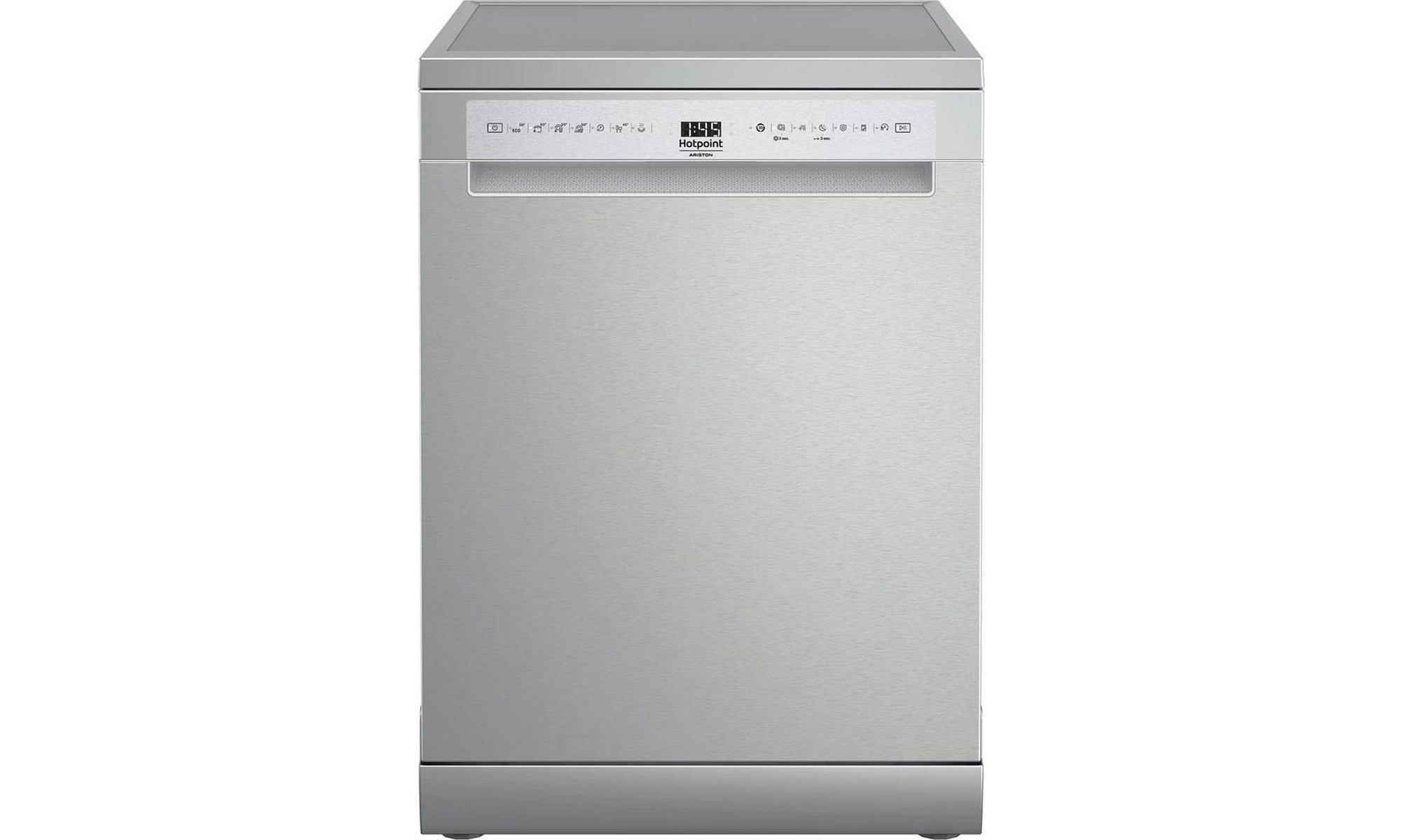 Hotpoint-Ariston H7FHS41X Ελεύθερο Πλυντήριο Πιάτων για 15 Σερβίτσια Inox