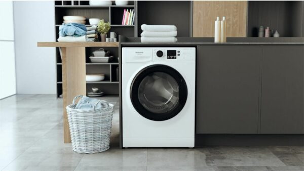 Hotpoint-Ariston NF824WKIT Πλυντήριο Ρούχων 8kg 1200 Στροφών