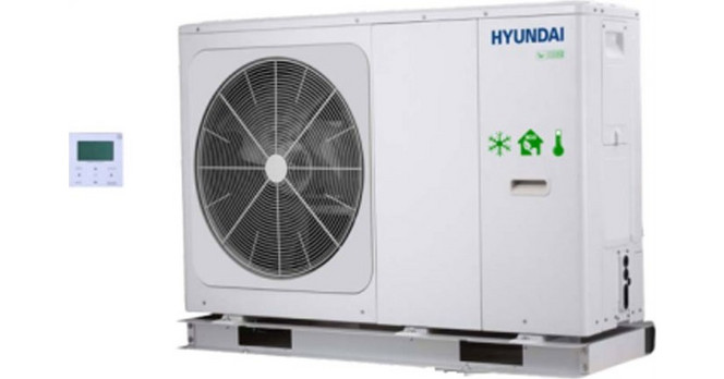 Hyundai HYHC-V16W/D2RN8-B Αντλία Θερμότητας 16kW Τριφασική Monoblock