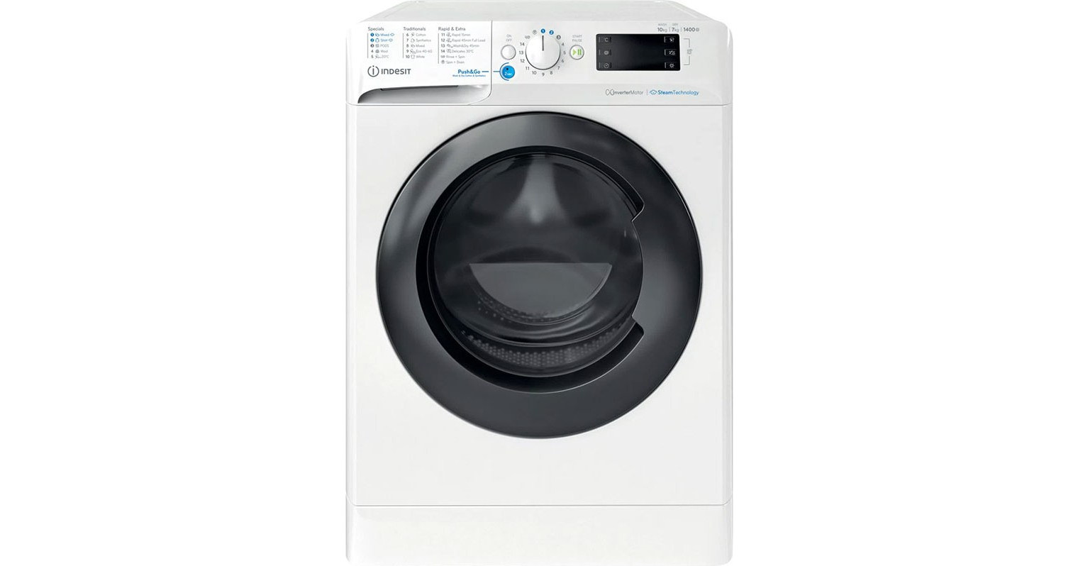 Indesit BDE 107436 WKV EE Πλυντήριο Στεγνωτήριο Ρούχων 10kg/7kg 1400 Στροφές