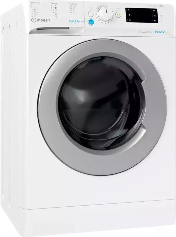 Indesit BDE 86435 9EWS EU Πλυντήριο Στεγνωτήριο Ρούχων 8kg / 6kg 1400 Στροφές