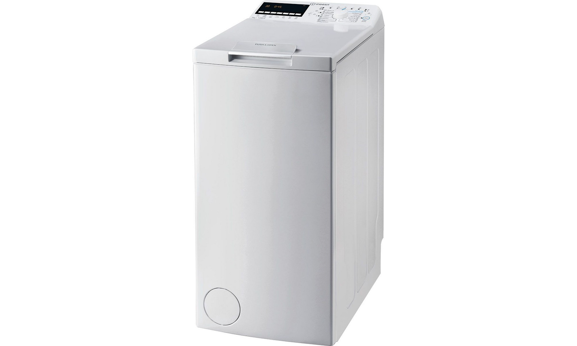 Indesit BTW B7220P EU/N Πλυντήριο Ρούχων Άνω Φόρτωσης 7kg 1200 Στροφών