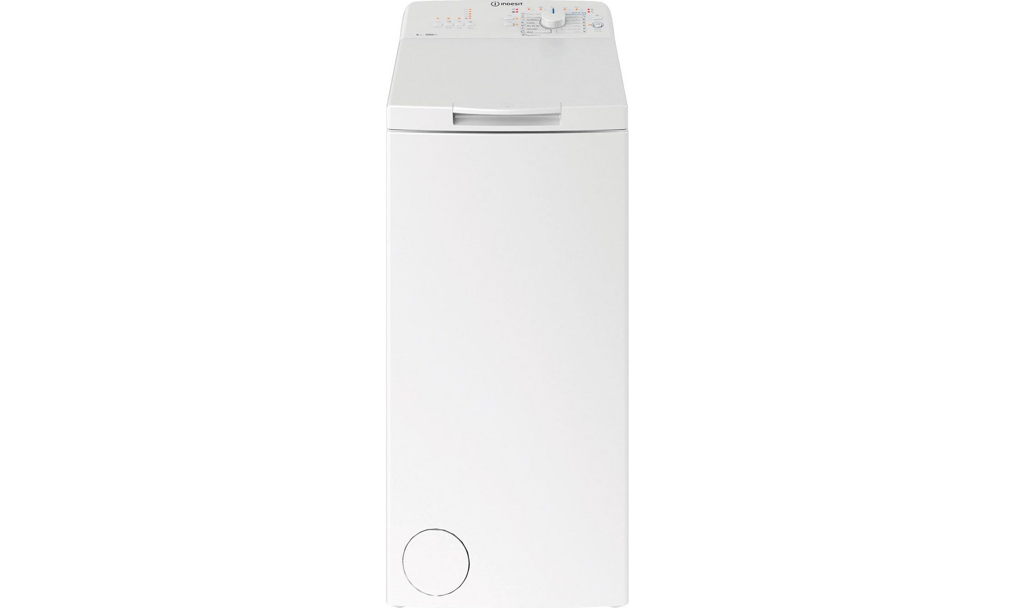 Indesit BTW L60400 EE/N Πλυντήριο Ρούχων Άνω Φόρτωσης 6kg 1000 Στροφών