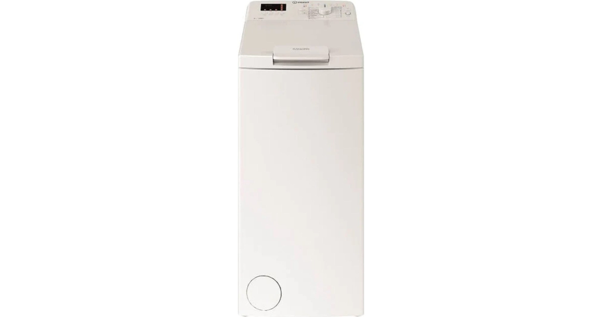 Indesit BTWS6240PEUN Πλυντήριο Ρούχων Άνω Φόρτωσης 6kg 1200 Στροφών