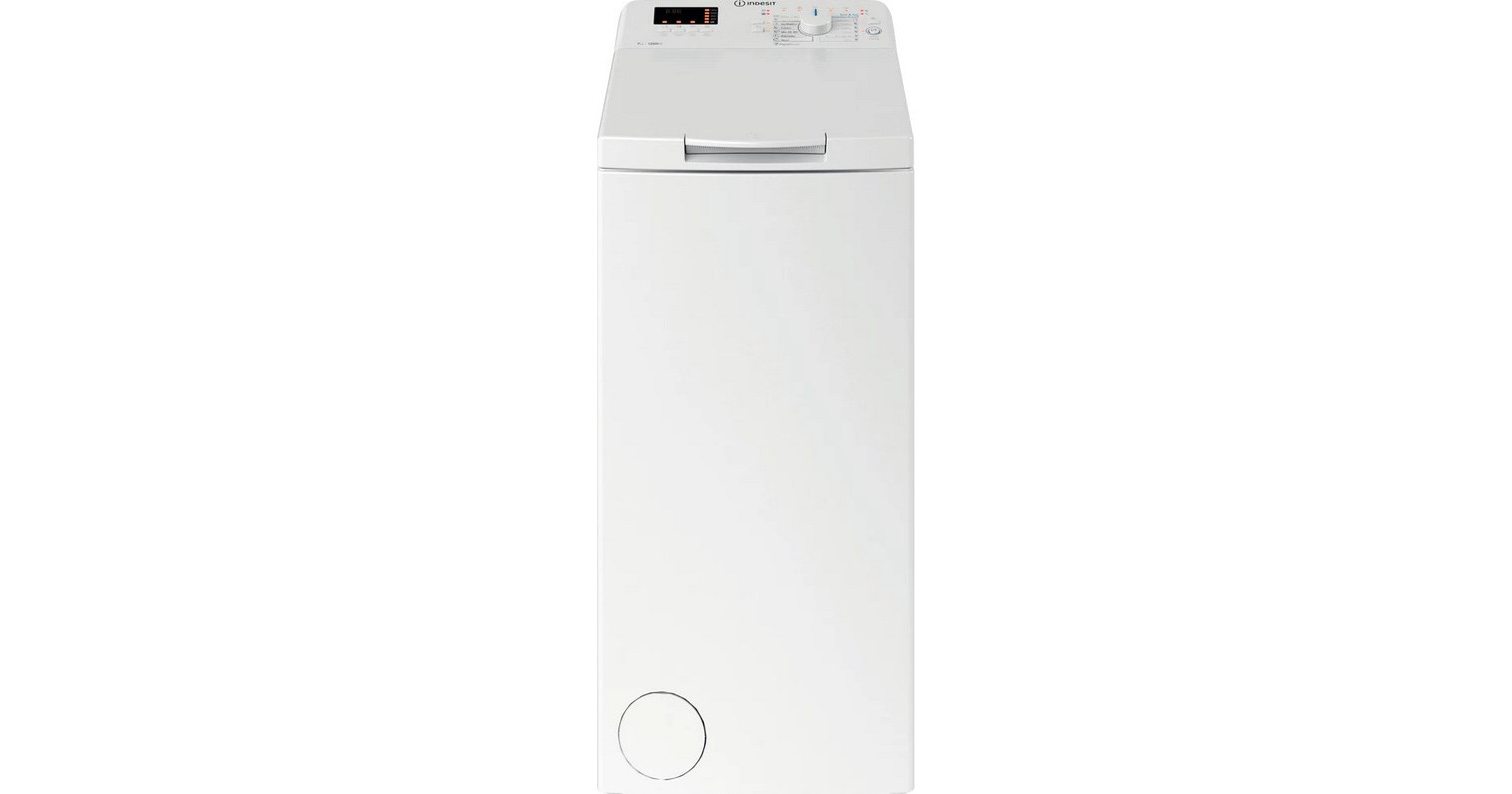 Indesit BTWS72200EUN Πλυντήριο Ρούχων Άνω Φόρτωσης 7kg 1200 Στροφών