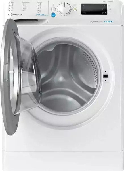 Indesit BWE 101485X WS EU N Πλυντήριο Ρούχων 10kg 1400 Στροφών