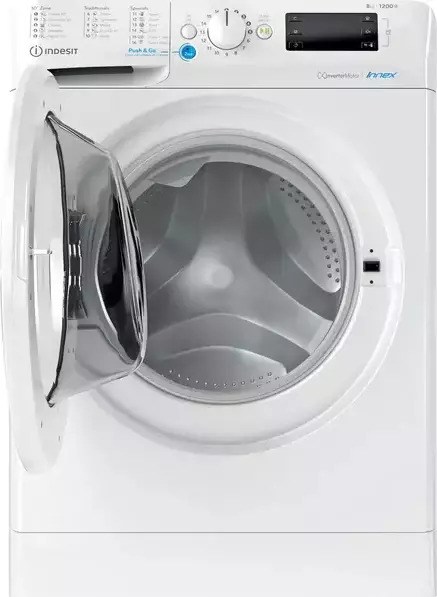 Indesit BWE 81285X W EE N Πλυντήριο Ρούχων 8kg 1200 Στροφών