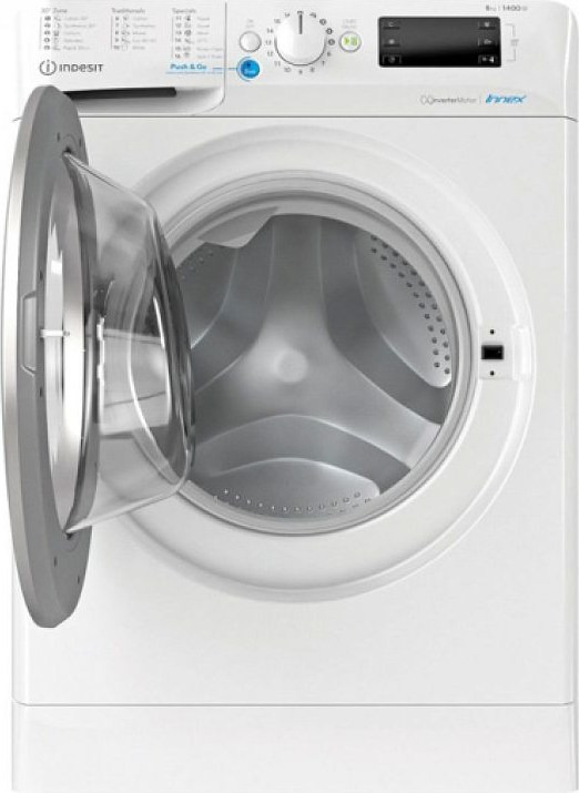 Indesit BWE 81484X WS EE N Πλυντήριο Ρούχων 8kg 1400 Στροφών