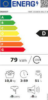 Indesit BWE101483XWS Πλυντήριο Ρούχων 10kg 1400 Στροφών