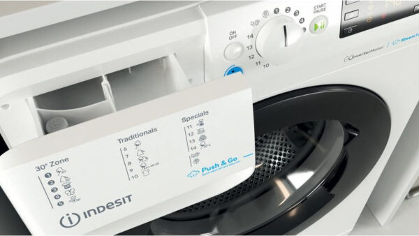 Indesit BWSE 71295X WBV EU Πλυντήριο Ρούχων 7kg 1200 Στροφών