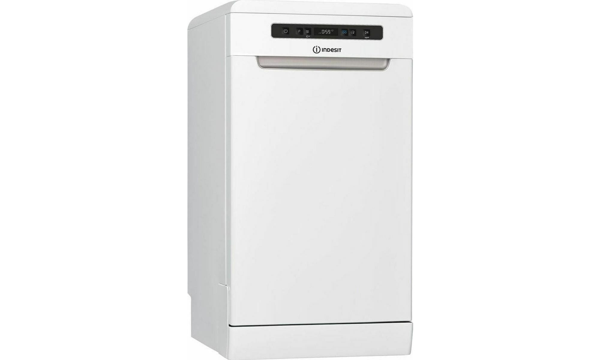 Indesit DSFO 3T224 C Ελεύθερο Πλυντήριο Πιάτων 45cm για 10 Σερβίτσια Λευκό