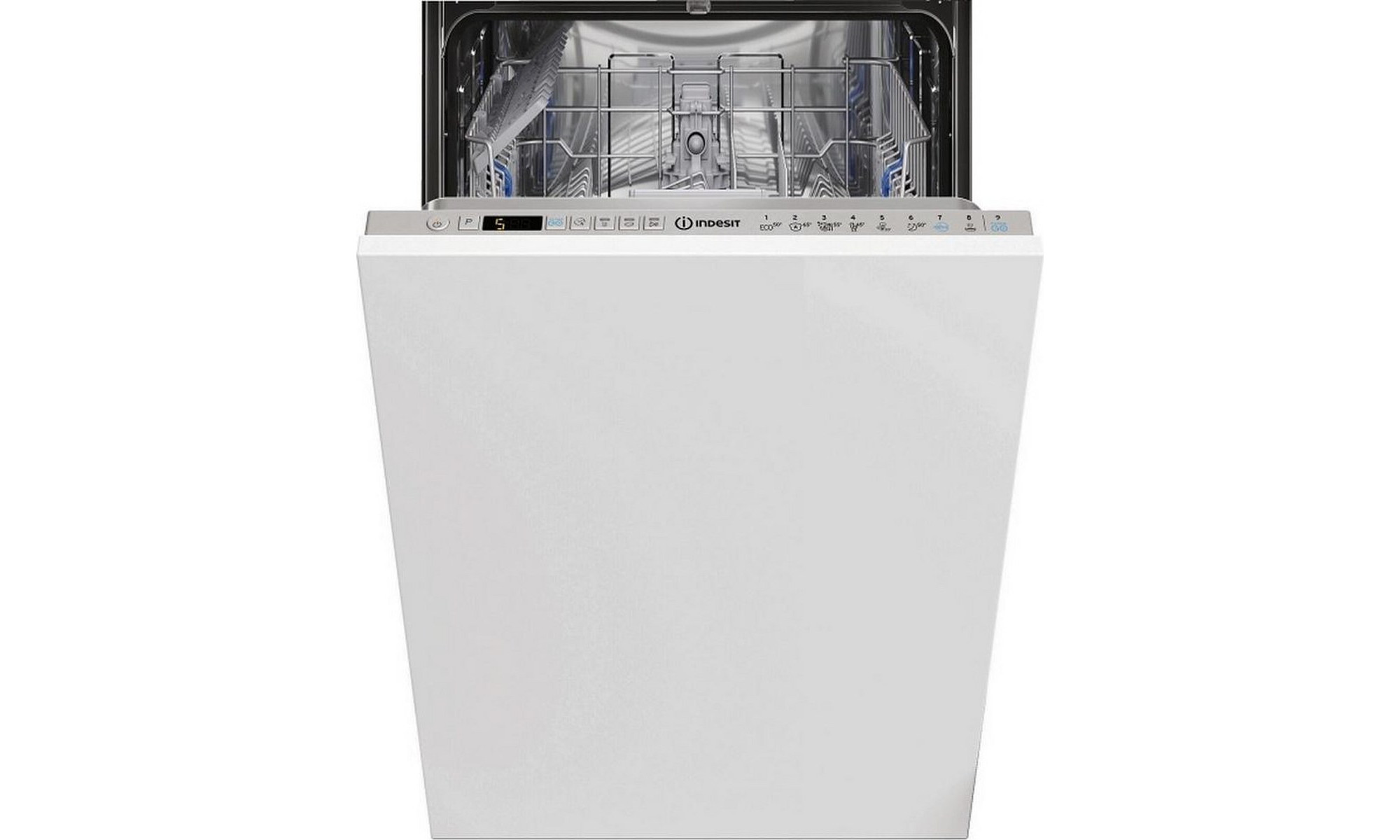 Indesit DSIO3M24CS Εντοιχιζόμενο Πλυντήριο Πιάτων για 10 Σερβίτσια Λευκό