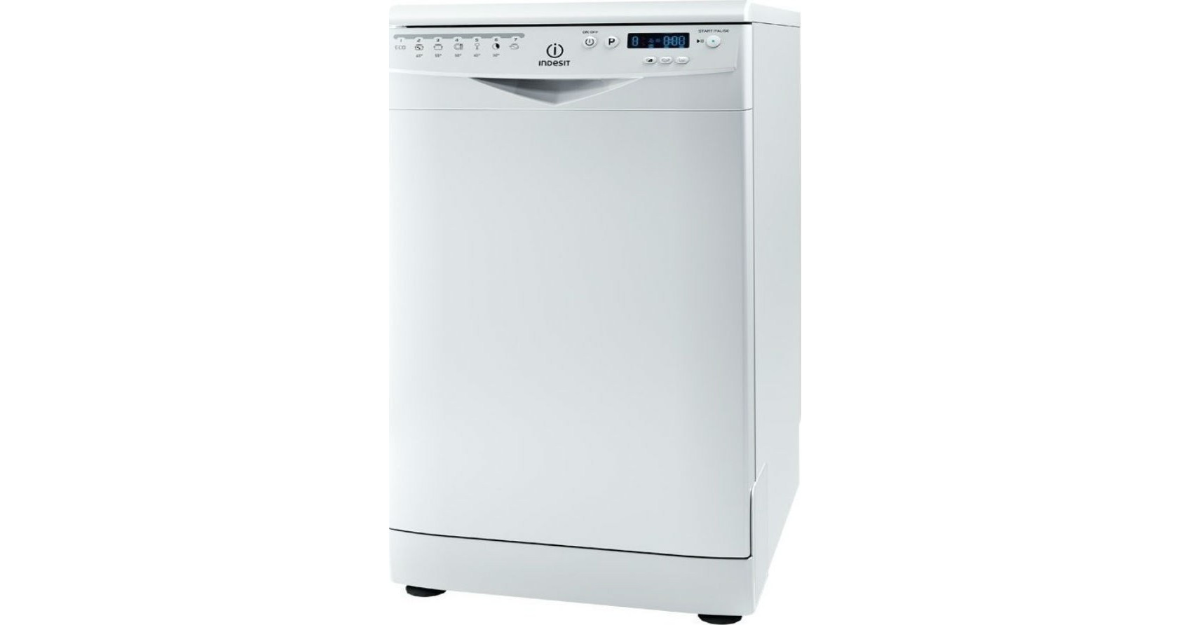 Indesit DSR 57M19 A Ελεύθερο Πλυντήριο Πιάτων 45cm για 10 Σερβίτσια Λευκό