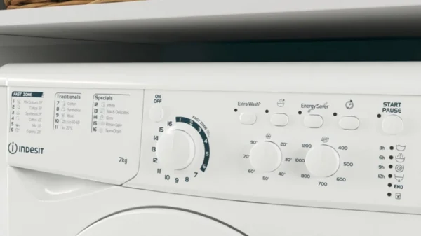 Indesit EWC 71252 W EE N Πλυντήριο Ρούχων 7kg 1200 Στροφών