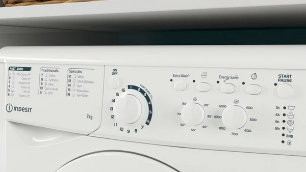 Indesit EWC 71252 W EE N Πλυντήριο Ρούχων 7kg 1200 Στροφών