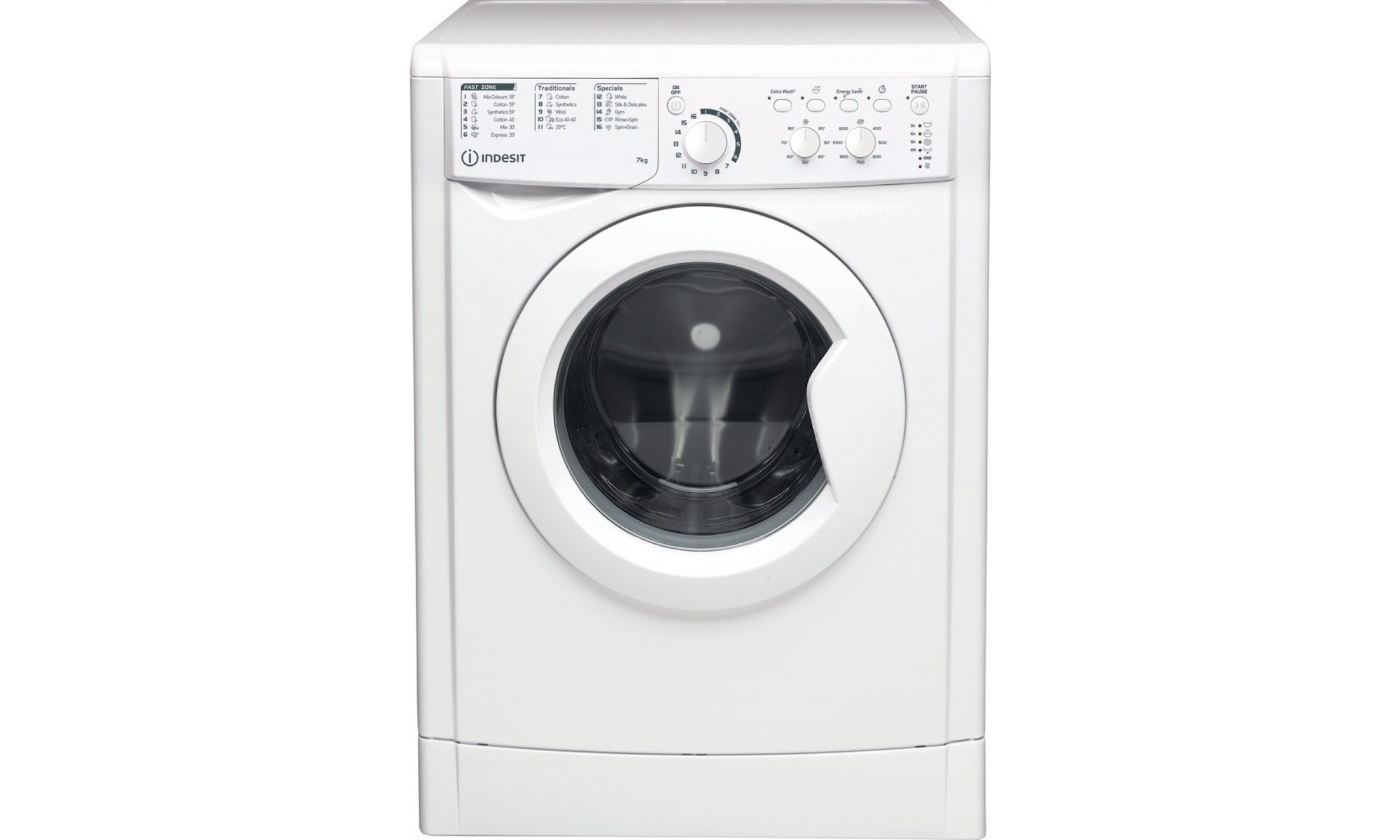 Indesit EWC 71252 W EE N Πλυντήριο Ρούχων 7kg 1200 Στροφών