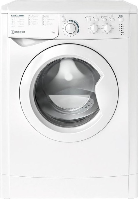 Indesit EWC 71252 W EE N Πλυντήριο Ρούχων 7kg 1200 Στροφών