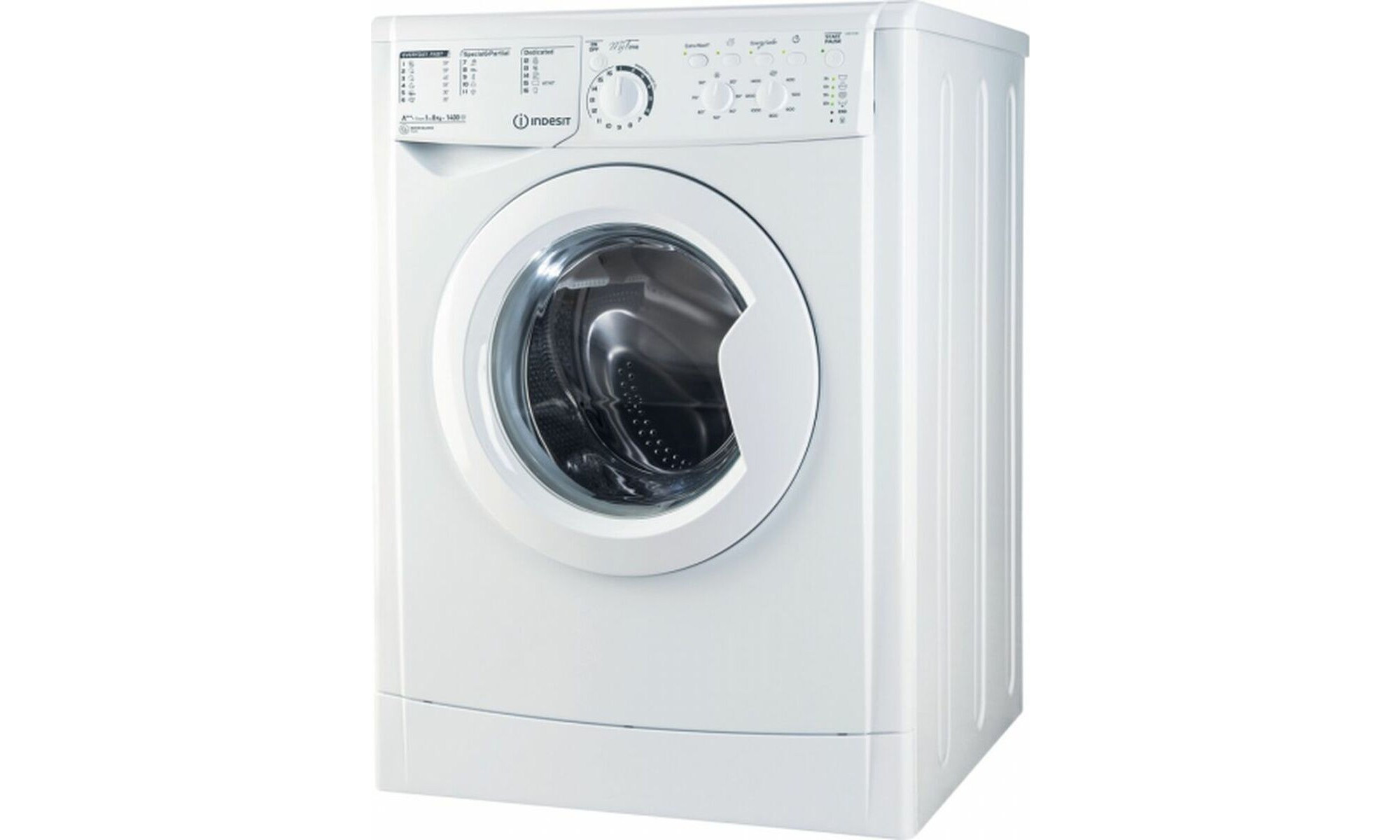 Indesit EWC 81483 W EU Πλυντήριο Ρούχων 8kg 1400 Στροφών