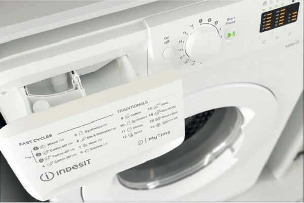 Indesit MTWA 71252 W EE Πλυντήριο Ρούχων 7kg 1200 Στροφών