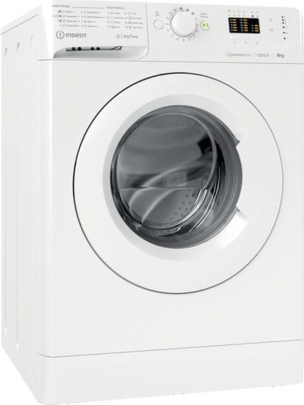 Indesit MTWA 81283 W EE Πλυντήριο Ρούχων 8kg 1200 Στροφών