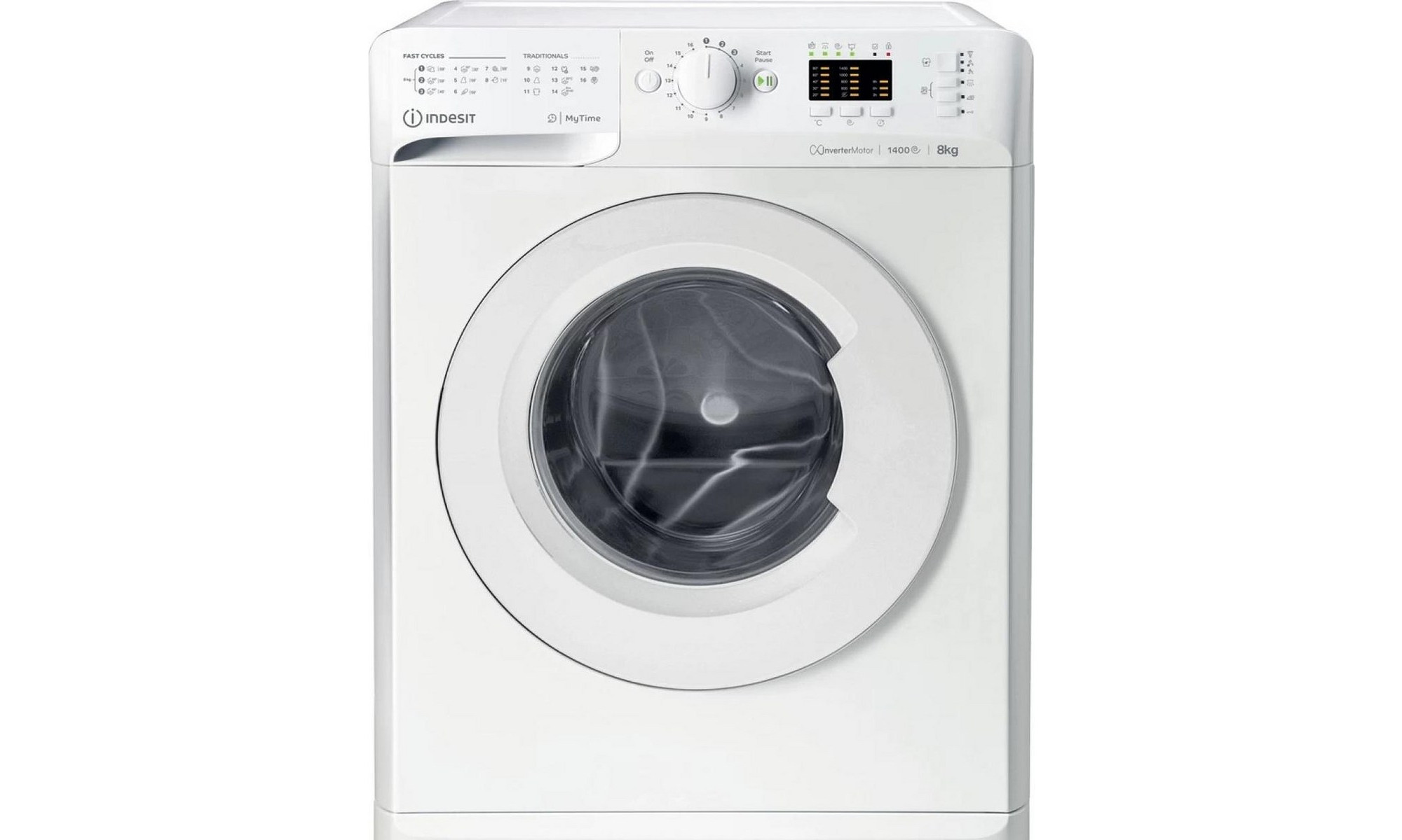 Indesit MTWA 81495 W EU Πλυντήριο Ρούχων 8Kg 1400 Στροφών