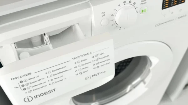 Indesit MTWA 91284 W EE Πλυντήριο Ρούχων 9kg 1200 Στροφών