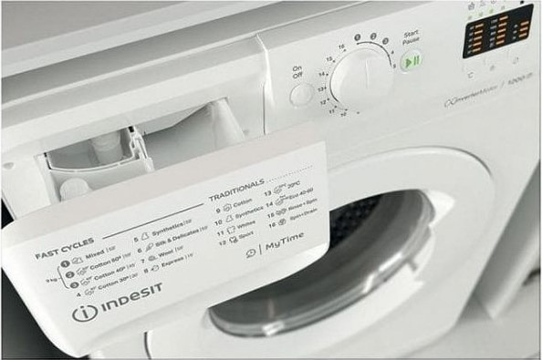 Indesit MTWA 91284 W EE Πλυντήριο Ρούχων 9kg 1200 Στροφών