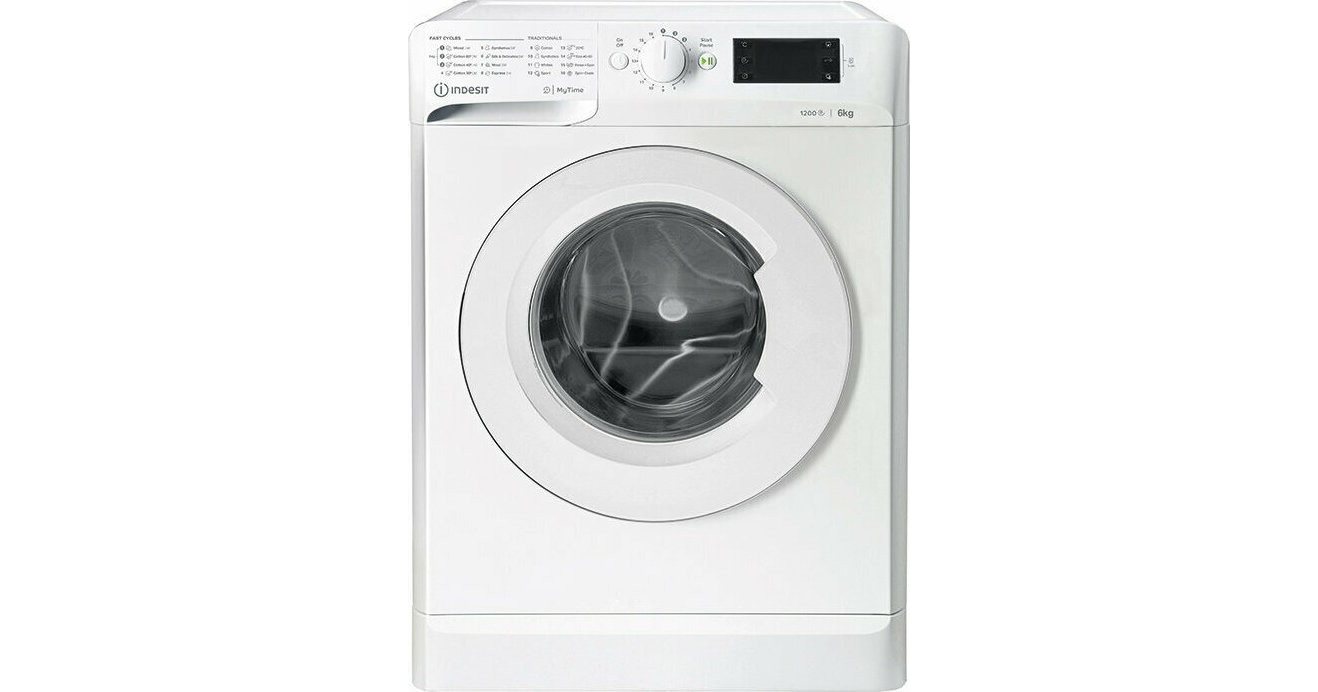 Indesit MTWSA61252WEE Πλυντήριο Ρούχων 6kg 1200 Στροφών