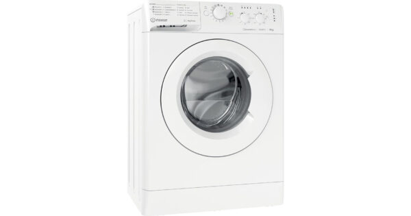 Indesit MTWSC 61294 W PL Πλυντήριο Ρούχων 6kg 1200 Στροφών