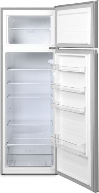 Inventor DP1590S Δίπορτο Ψυγείο 235lt Υ159xΠ55xΒ55cm Inox