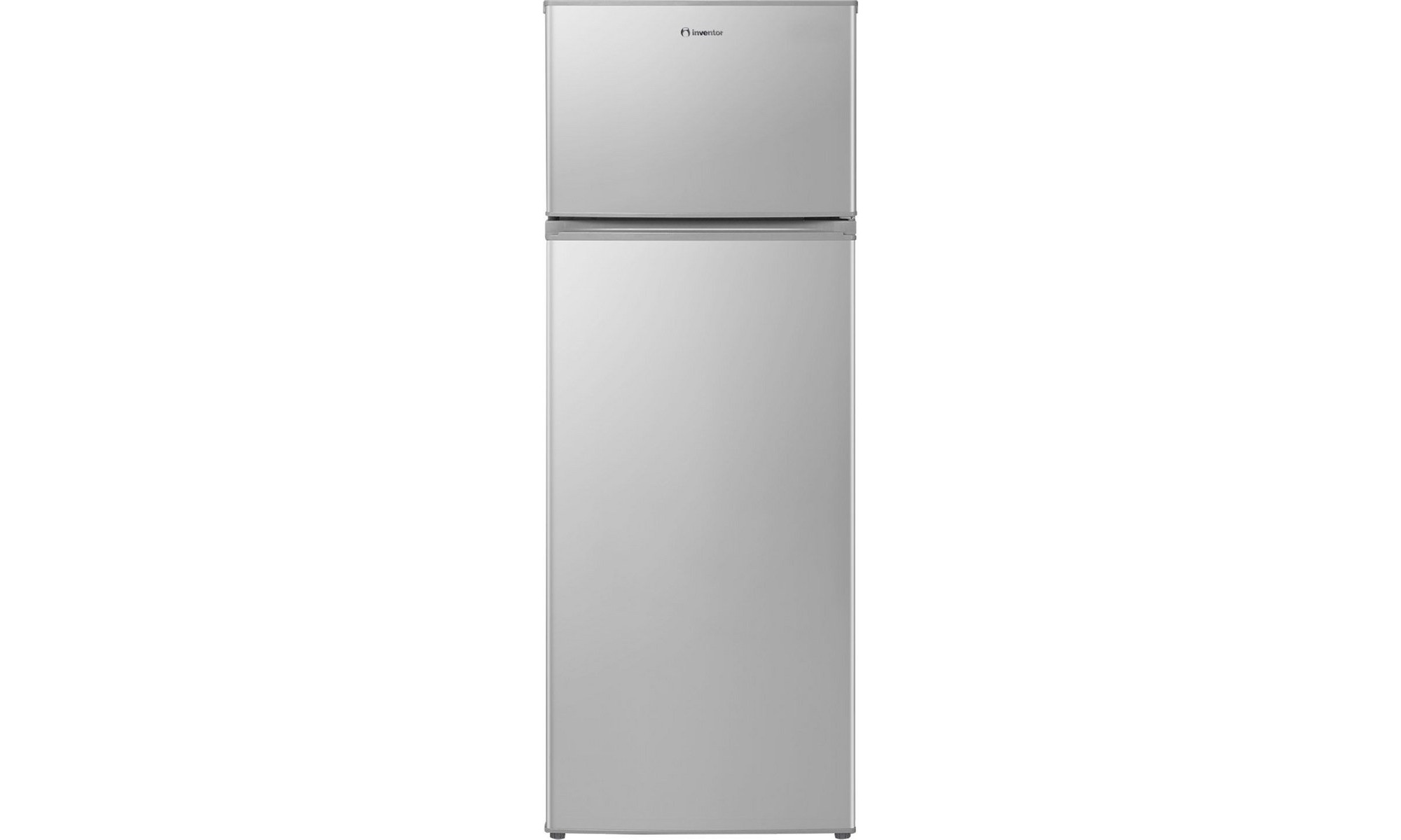 Inventor DP1590SE Δίπορτο Ψυγείο 235lt Υ159xΠ55xΒ55cm Inox