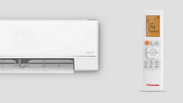 Inventor Leon LHUVI-18WFI/LHUVO-18 Κλιματιστικό Inverter 18000 BTU A+++/A+++ με Ιονιστή και Wi-Fi