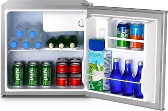 Inventor MB492S Ψυγείο Mini Bar 43lt Υ49.2xΠ47.2xΒ45cm Inox