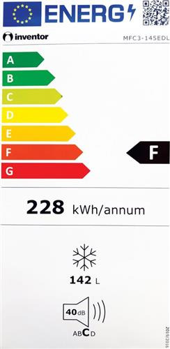 Inventor MFC3-145EDL Καταψύκτης Μπαούλο 142lt