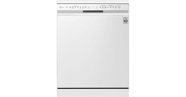 LG DF222FWS Ελεύθερο Πλυντήριο Πιάτων 60cm για 14 Σερβίτσια Λευκό με Wi-Fi