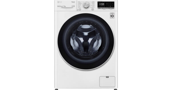 LG F2DV5S7N0E Πλυντήριο Στεγνωτήριο Ρούχων 7kg / 5kg Ατμού 1200 Στροφές