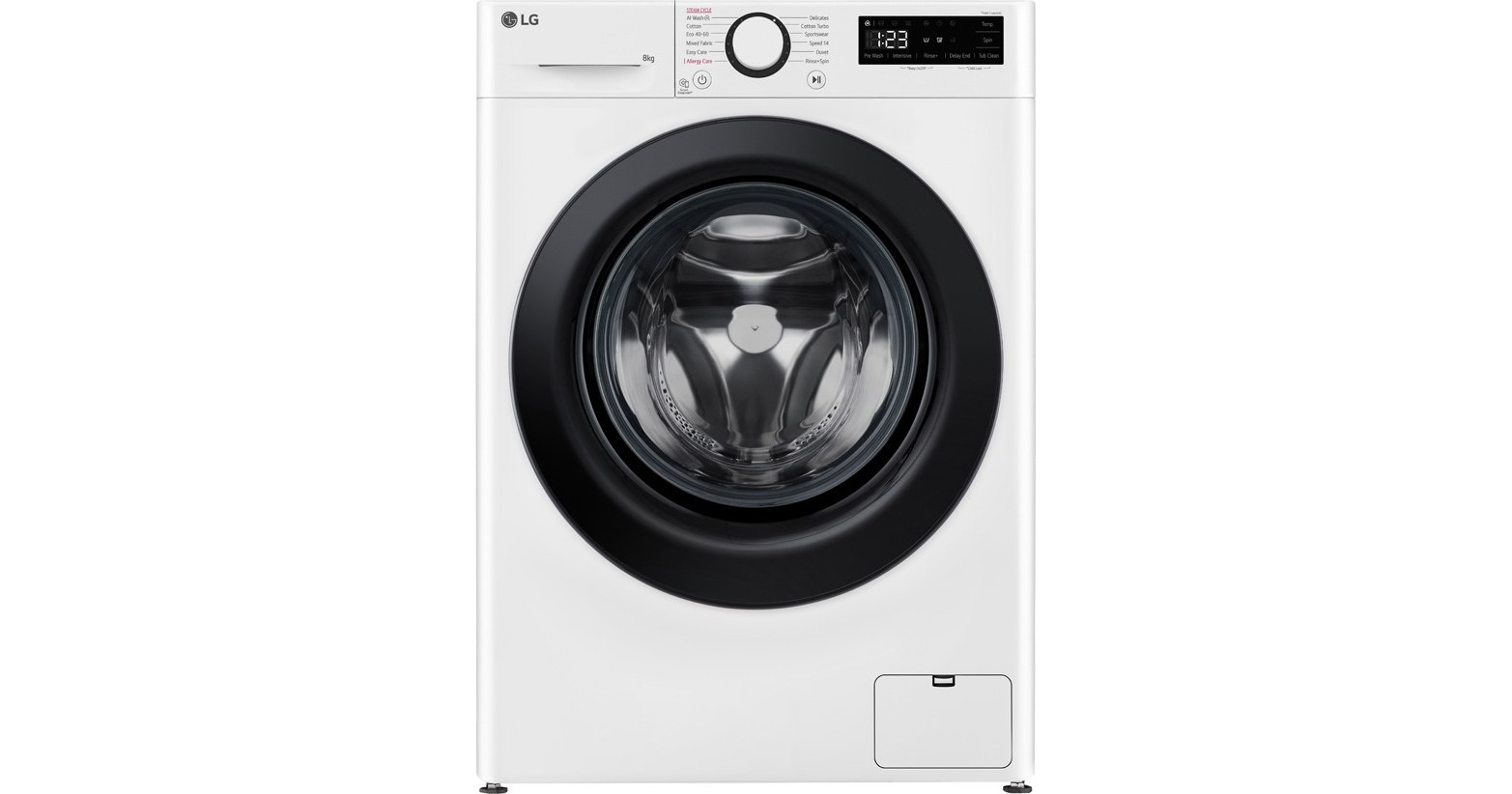 LG F2WR508SBW Πλυντήριο Ρούχων 8kg 1200 Στροφών