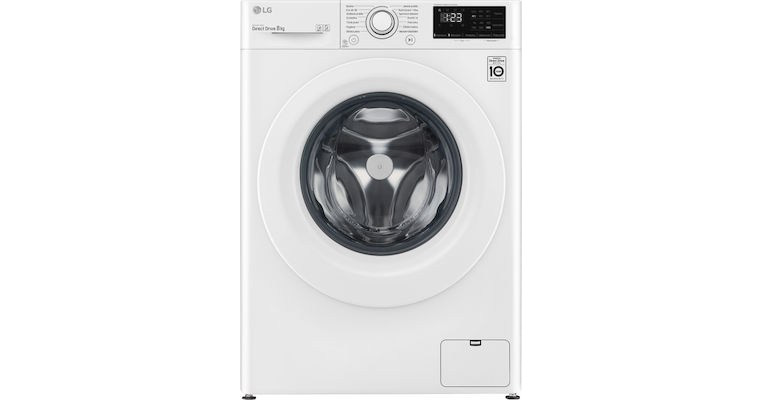 LG F48V3TN3W Πλυντήριο Ρούχων 8kg 1400 Στροφών