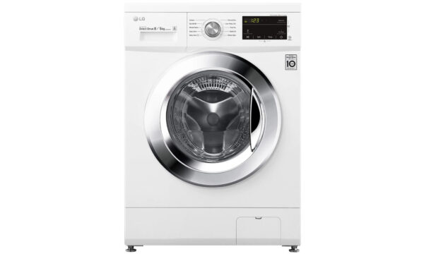 LG F4J3TM5WE Πλυντήριο Στεγνωτήριο Ρούχων 8kg / 5kg 1400 Στροφές