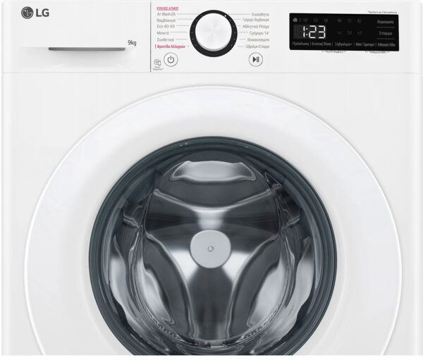 LG F4R3009NSWW Πλυντήριο Ρούχων 9kg 1400 Στροφών