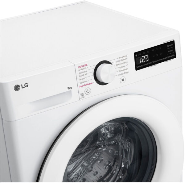 LG F4R3009NSWW Πλυντήριο Ρούχων 9kg 1400 Στροφών